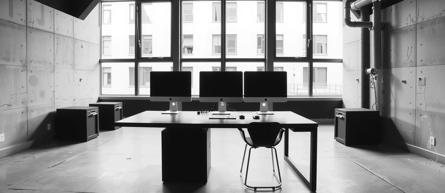 Studio interior at Finsbury Square